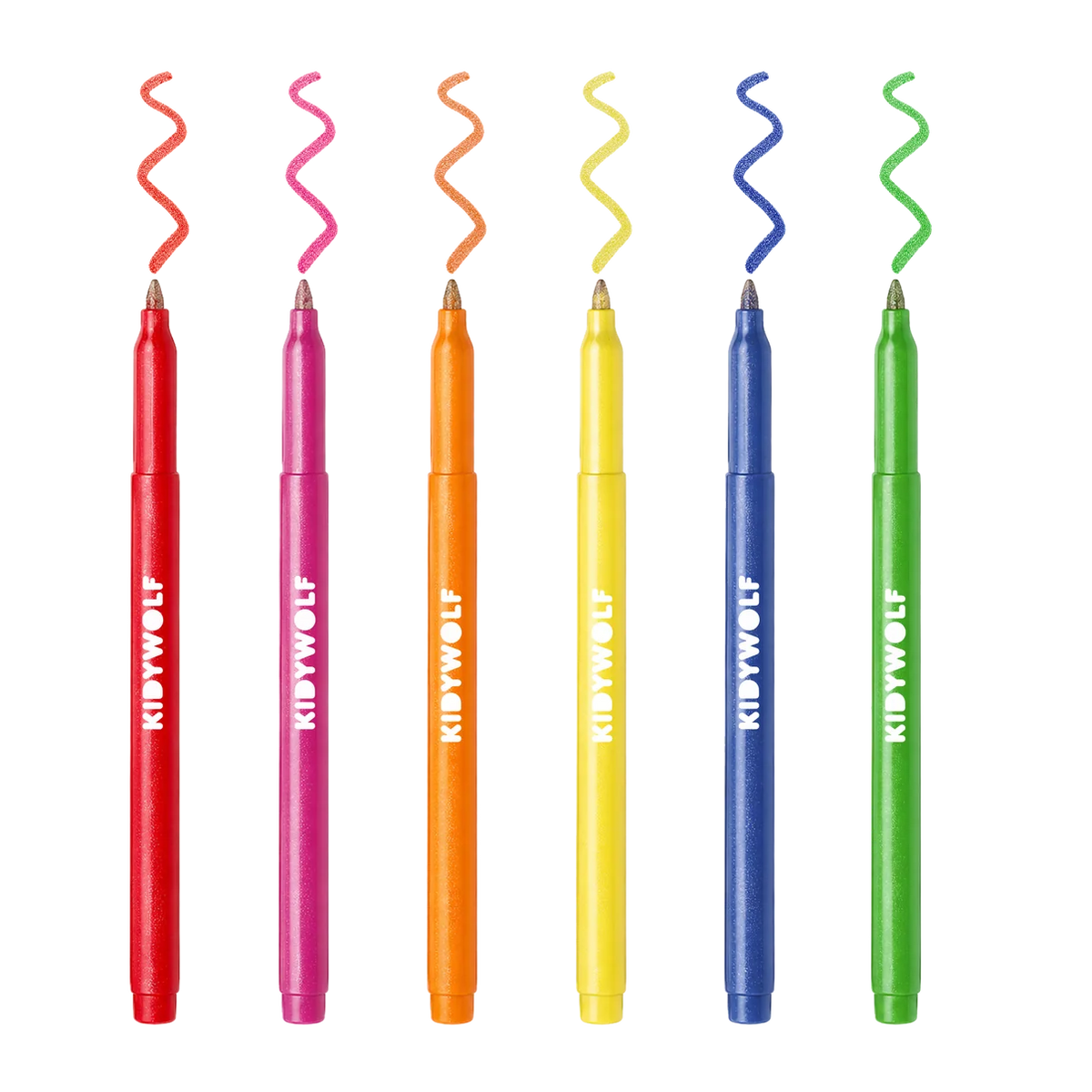 Kidywolf - kidydraw pad - kit glitterstiften