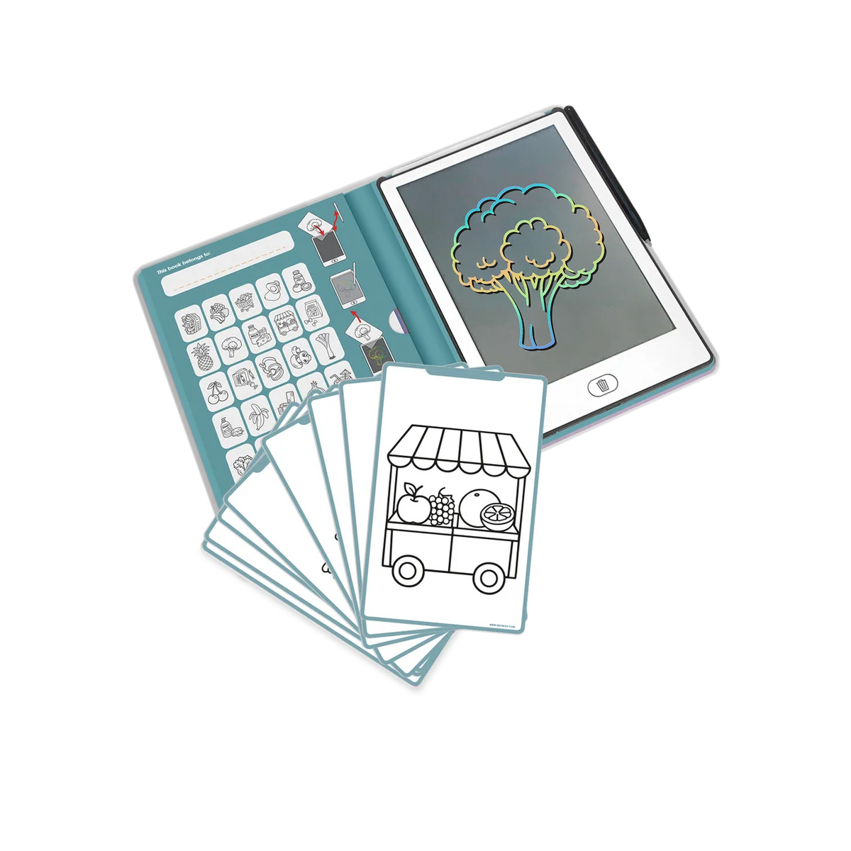 Kidywolf - kidydraw mini tekentablet - my little market