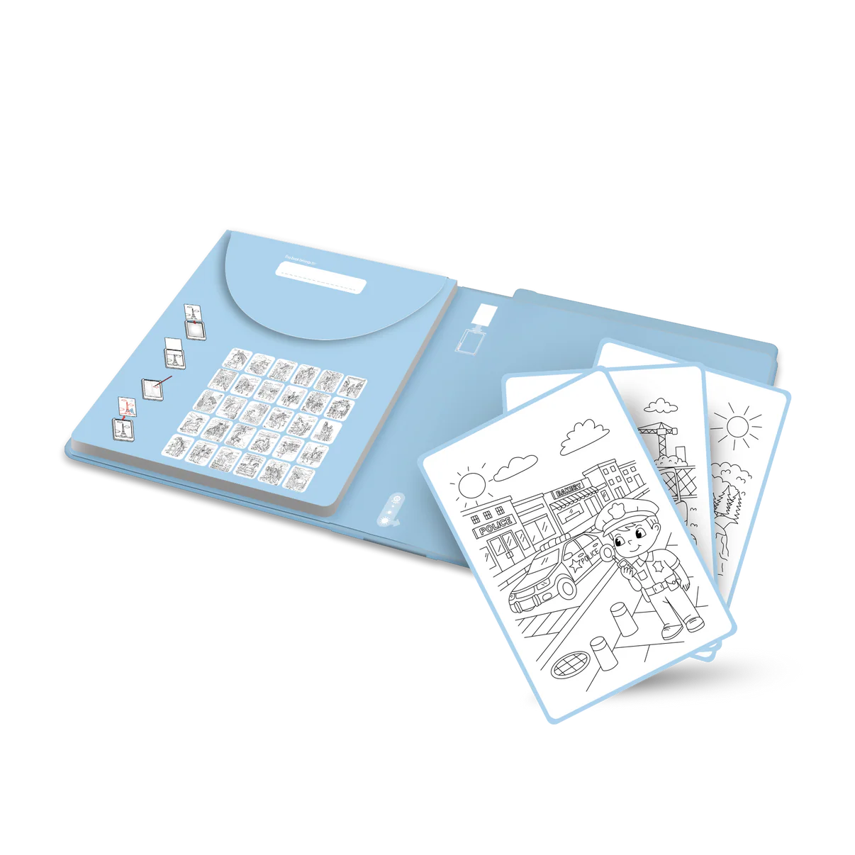 Kidywolf - kidydraw pad 6+ refill - alledaagse helden