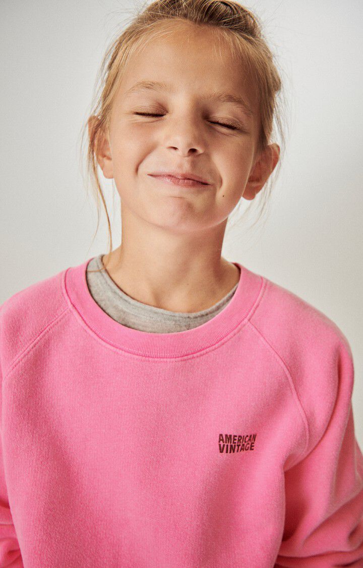 American Vintage - izubird sweater - rose fluo