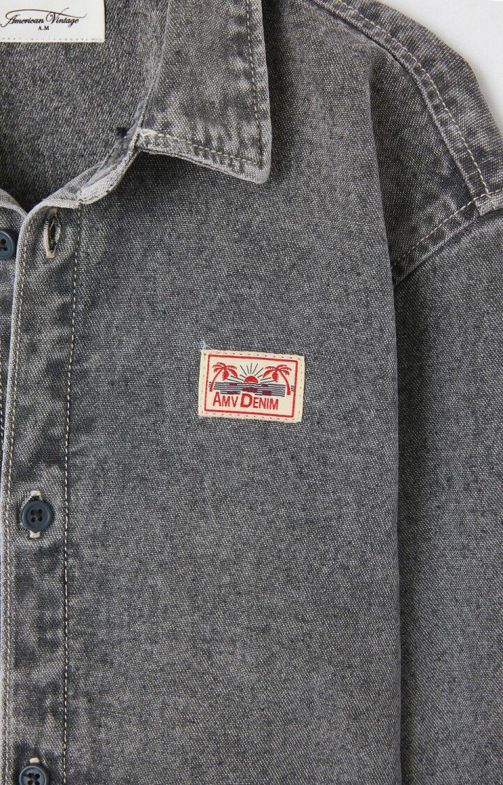 American Vintage - jazy jeans hemd - grey