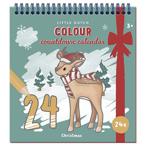 Little Dutch - kleurboek advent kalender