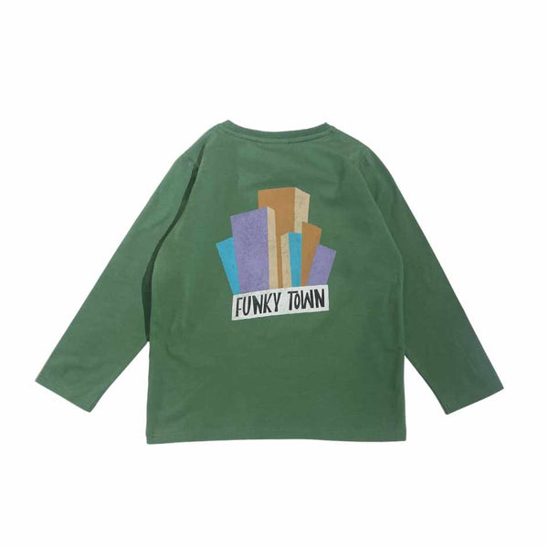 Cos I Said So - long sleeve funky town - green