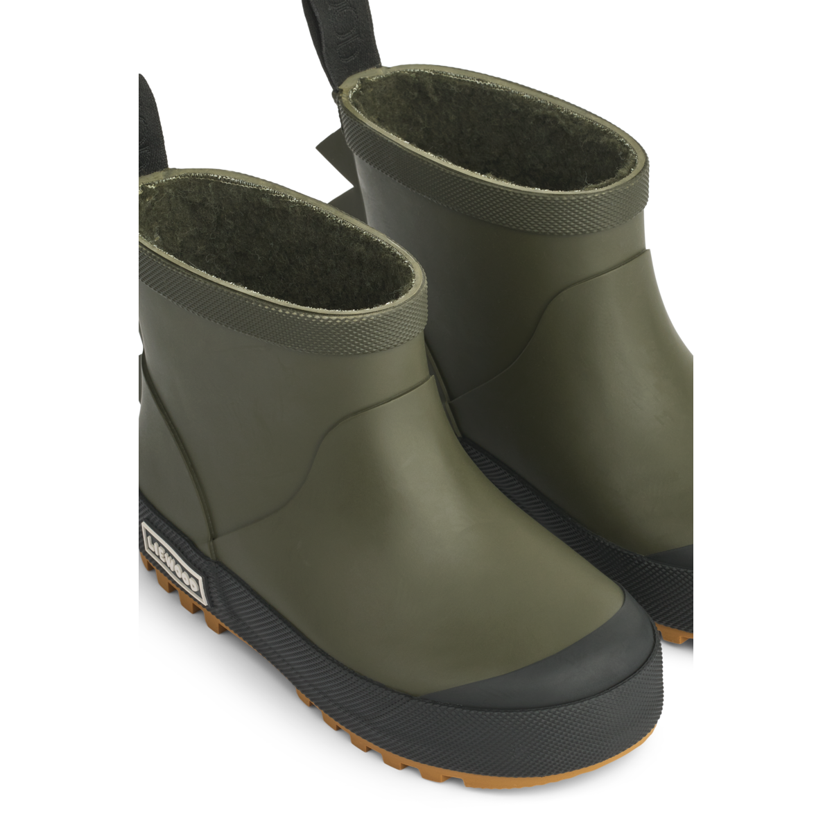 Liewood - jesse dino thermo rainboot - army brown