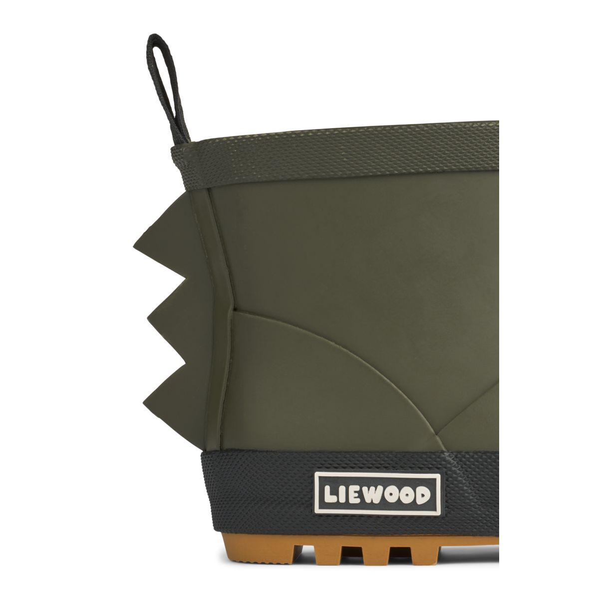 Liewood - jesse dino thermo rainboot - army brown