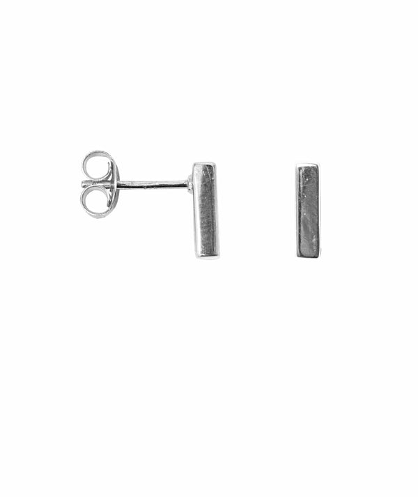 Label Kiki - bar small earring silver