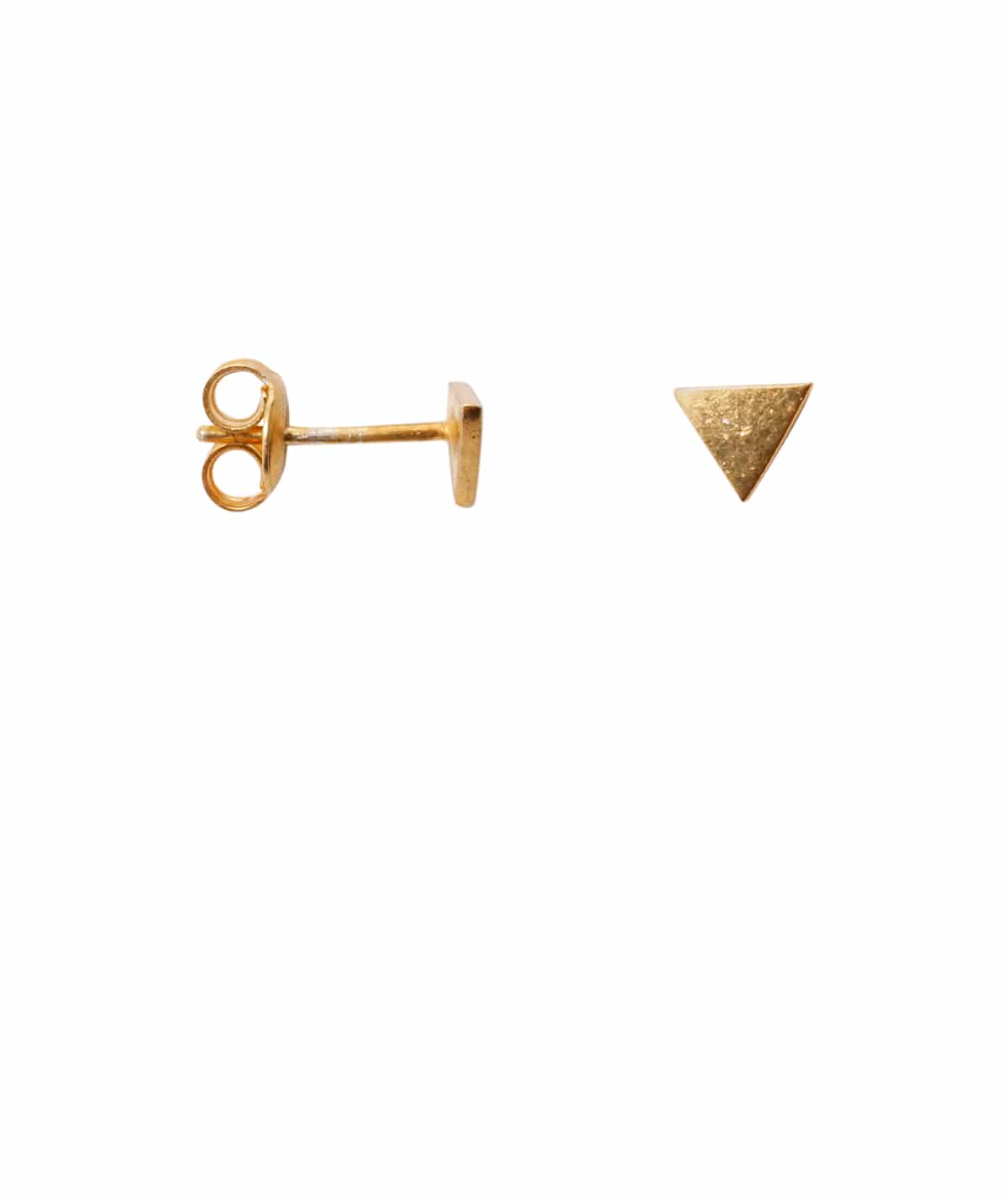 Label Kiki - earring triangle minimal gold