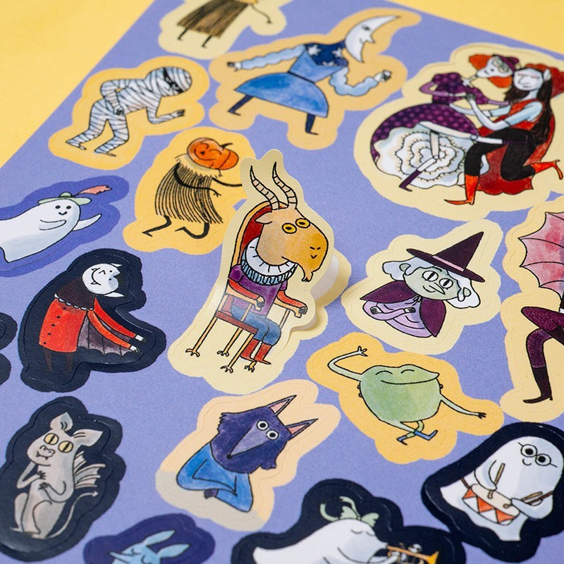 Londji - knutselspel - enchanted poster & stickers