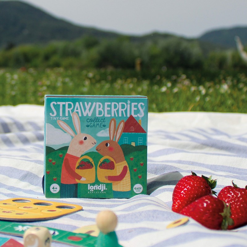 Londji - spel - tiny game strawberries