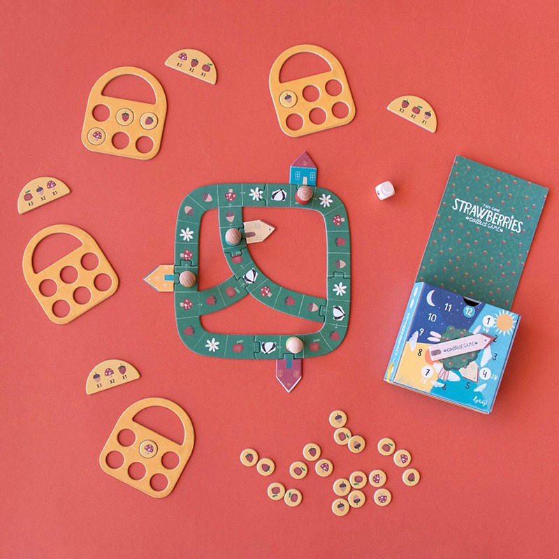 Londji - spel - tiny game strawberries