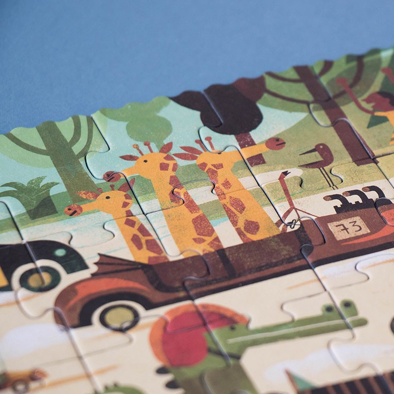 Londji - pocket puzzel - vroom vroom