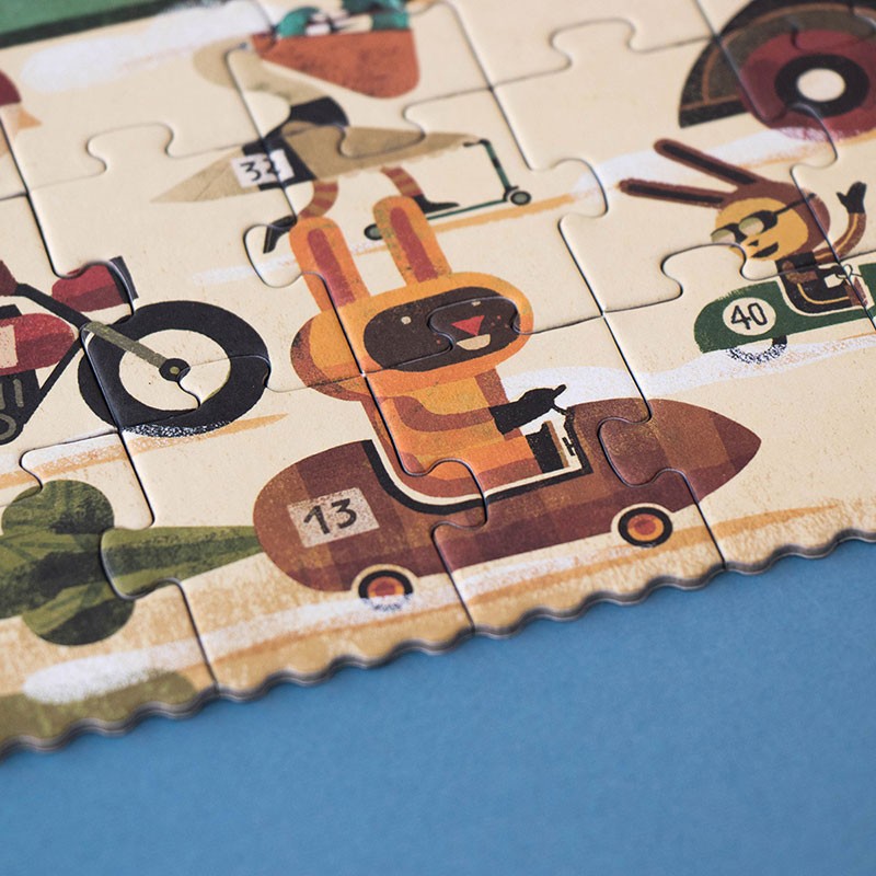 Londji - pocket puzzel - vroom vroom