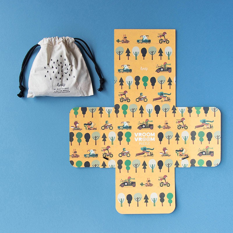 Londji - pocket puzzel - vroom vroom