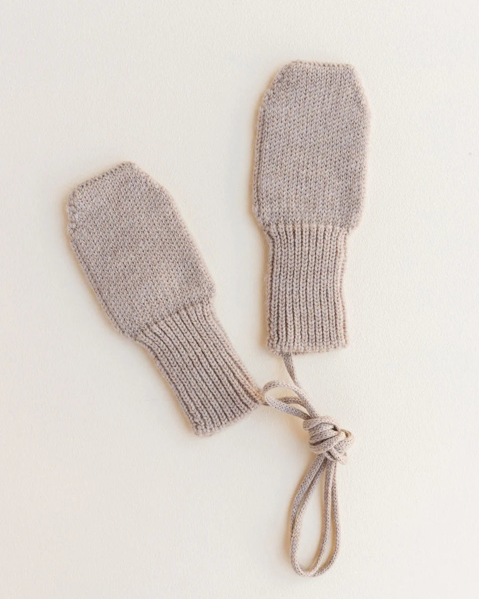 Hvid - mittens fiza - sand
