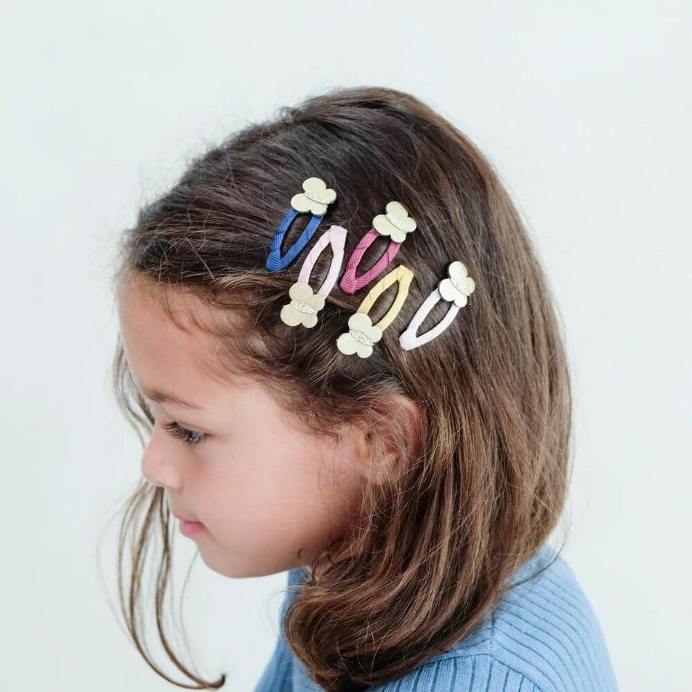 Mimi & Lula - winter ivy butterfly haarspeldjes