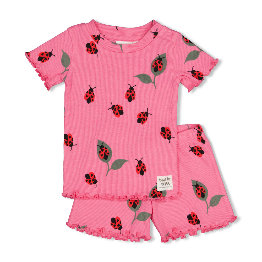 Feetje - summer pyjama - lily ladybug