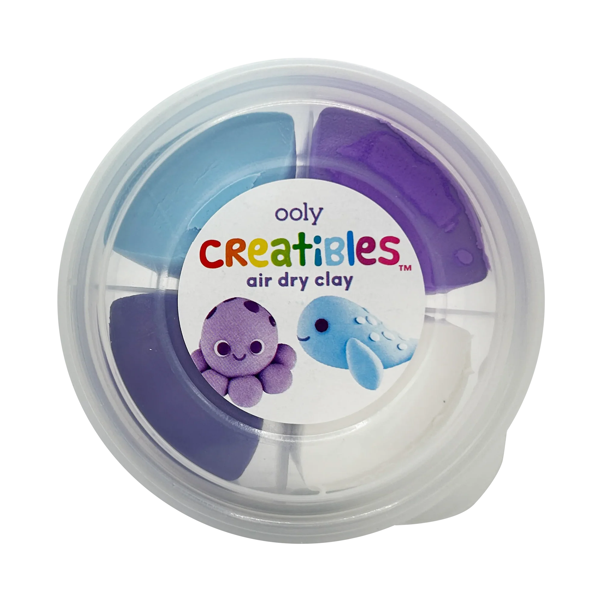 Ooly - creatives air dry clay kit - ocean