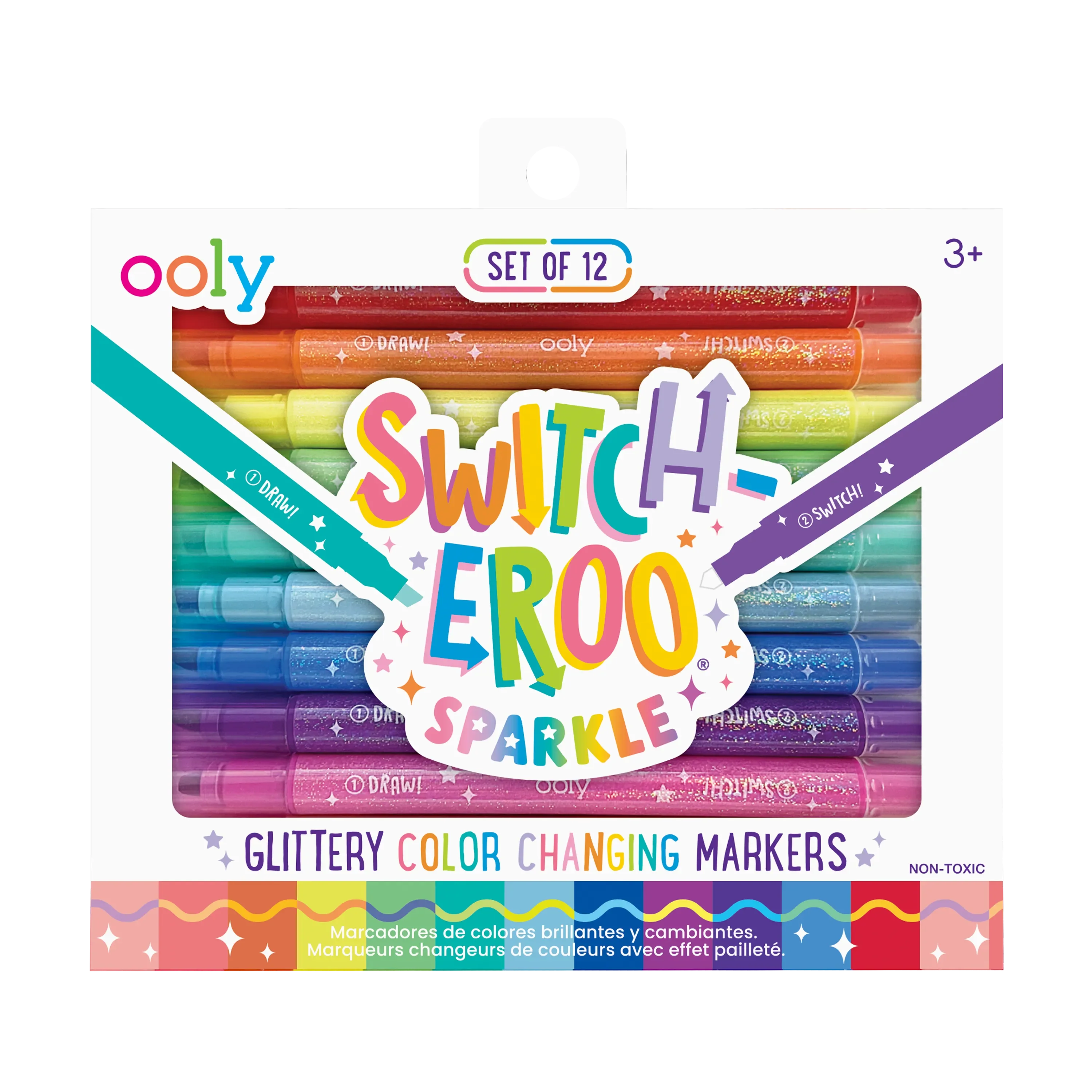 Ooly - sparkle glittery color changing markers