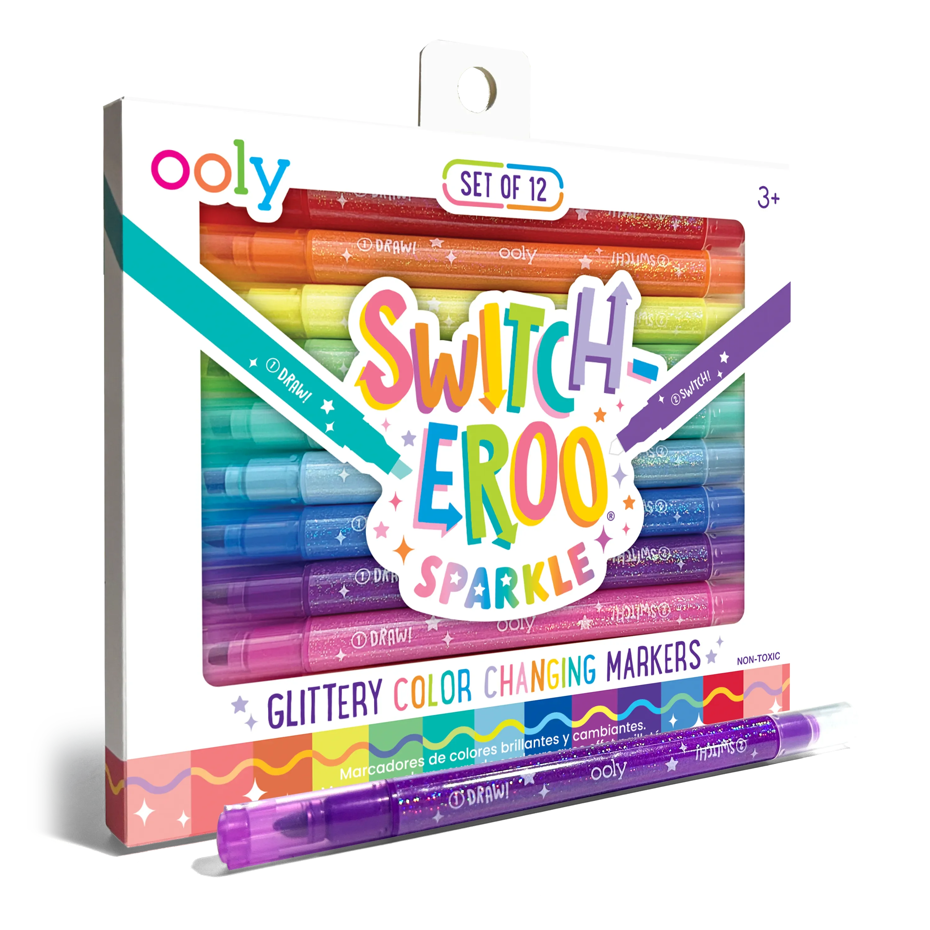 Ooly - sparkle glittery color changing markers