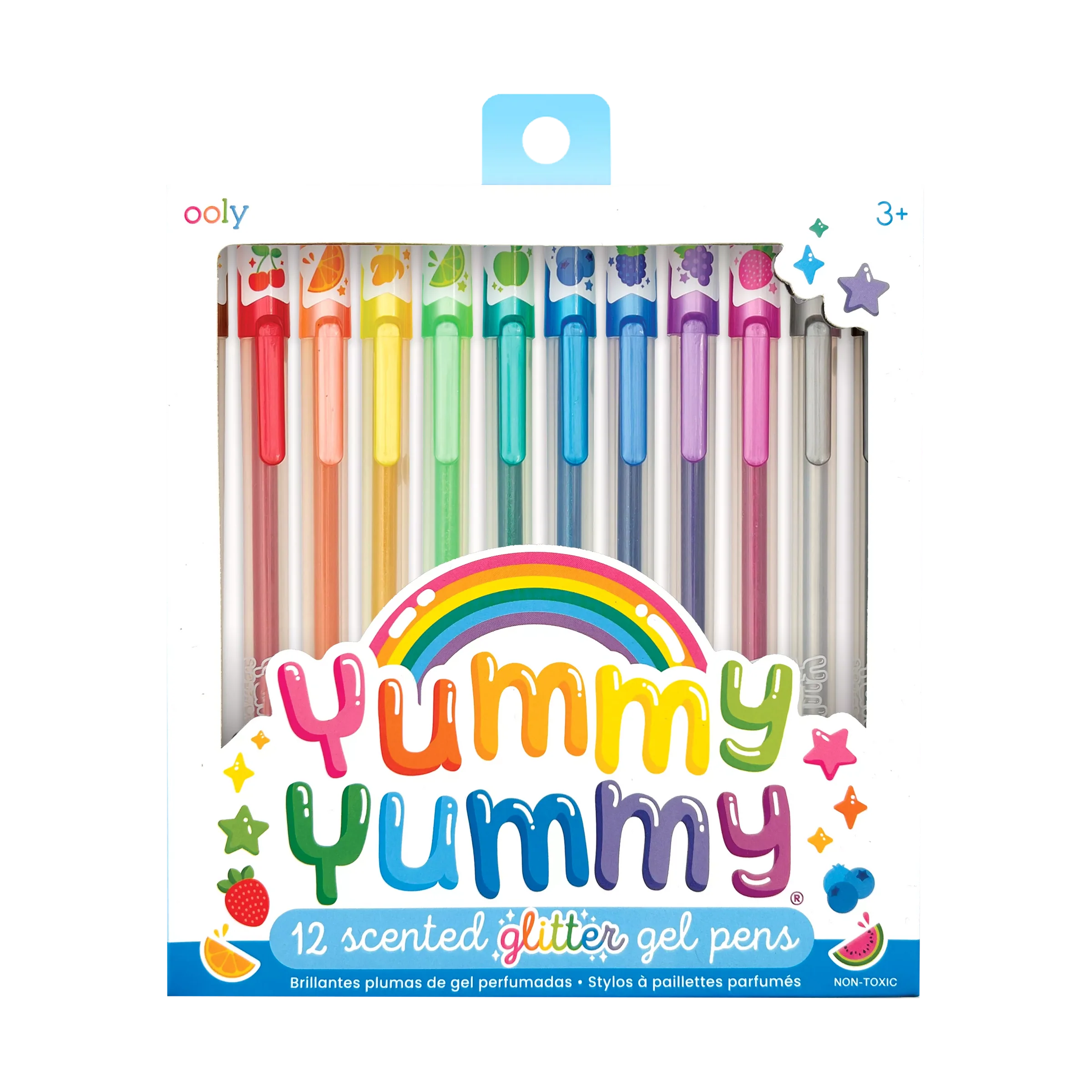 Ooly - yummy yummy scented glitter pens 12st