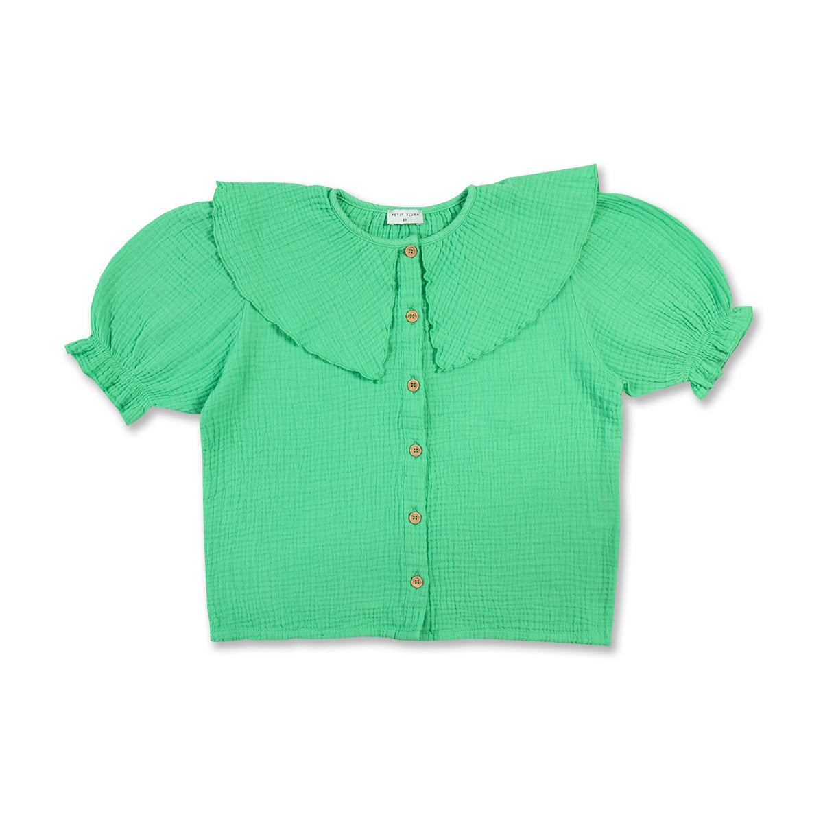 Petit Blush - bobbi blouse  - irish green