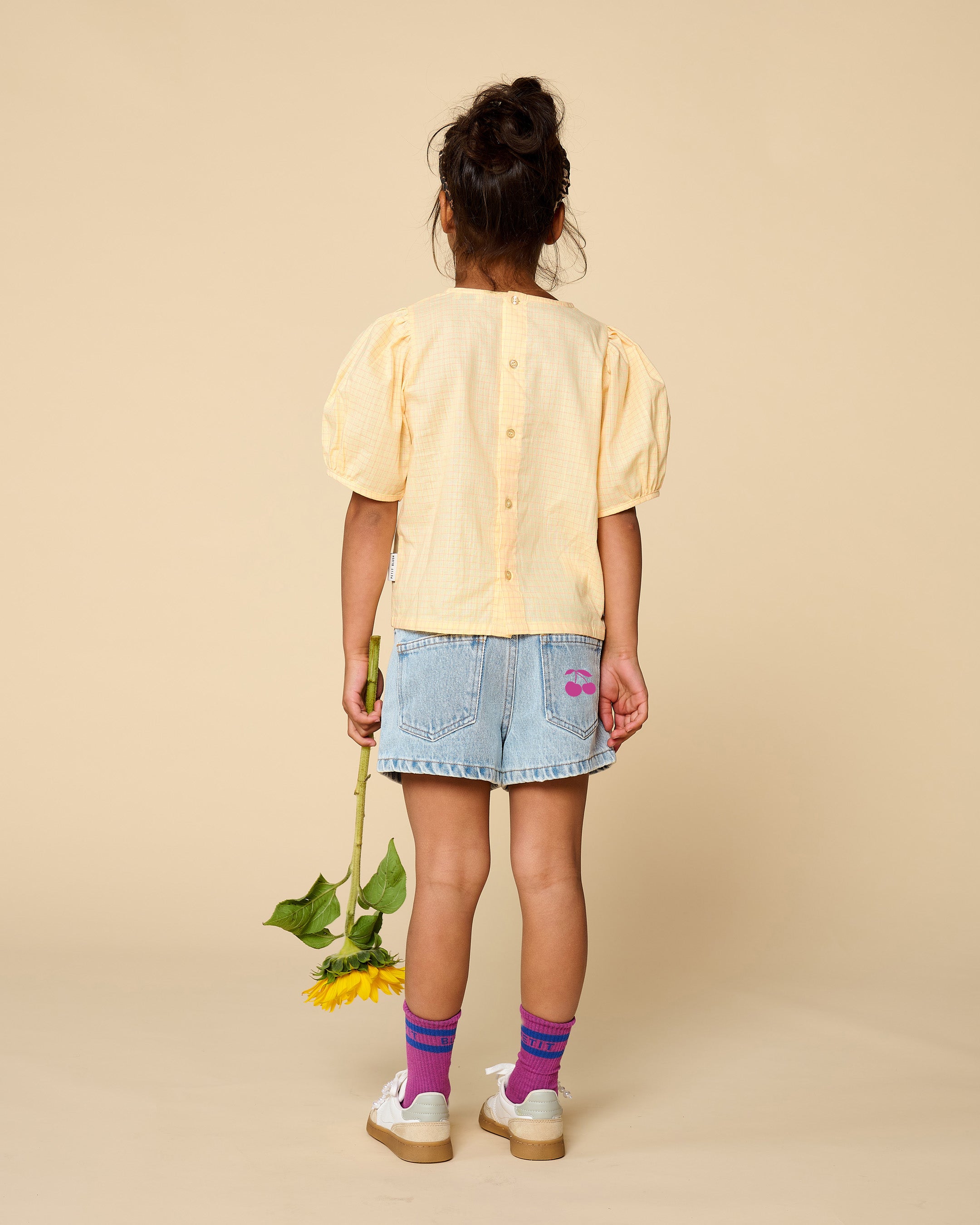 Petit Blush - jeans short - washed light blue