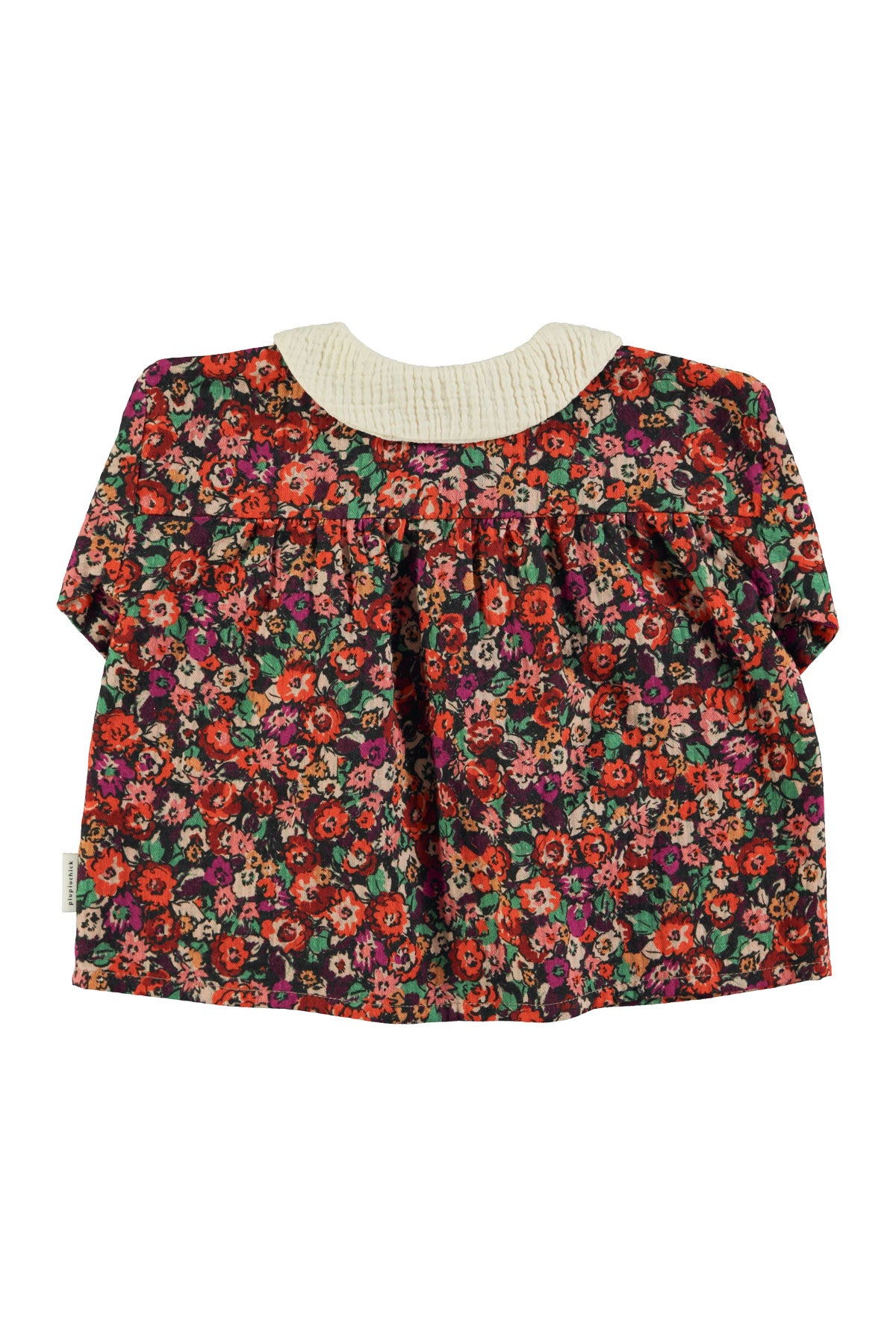 Piupiuchick - peter pan collar blouse - multicolor