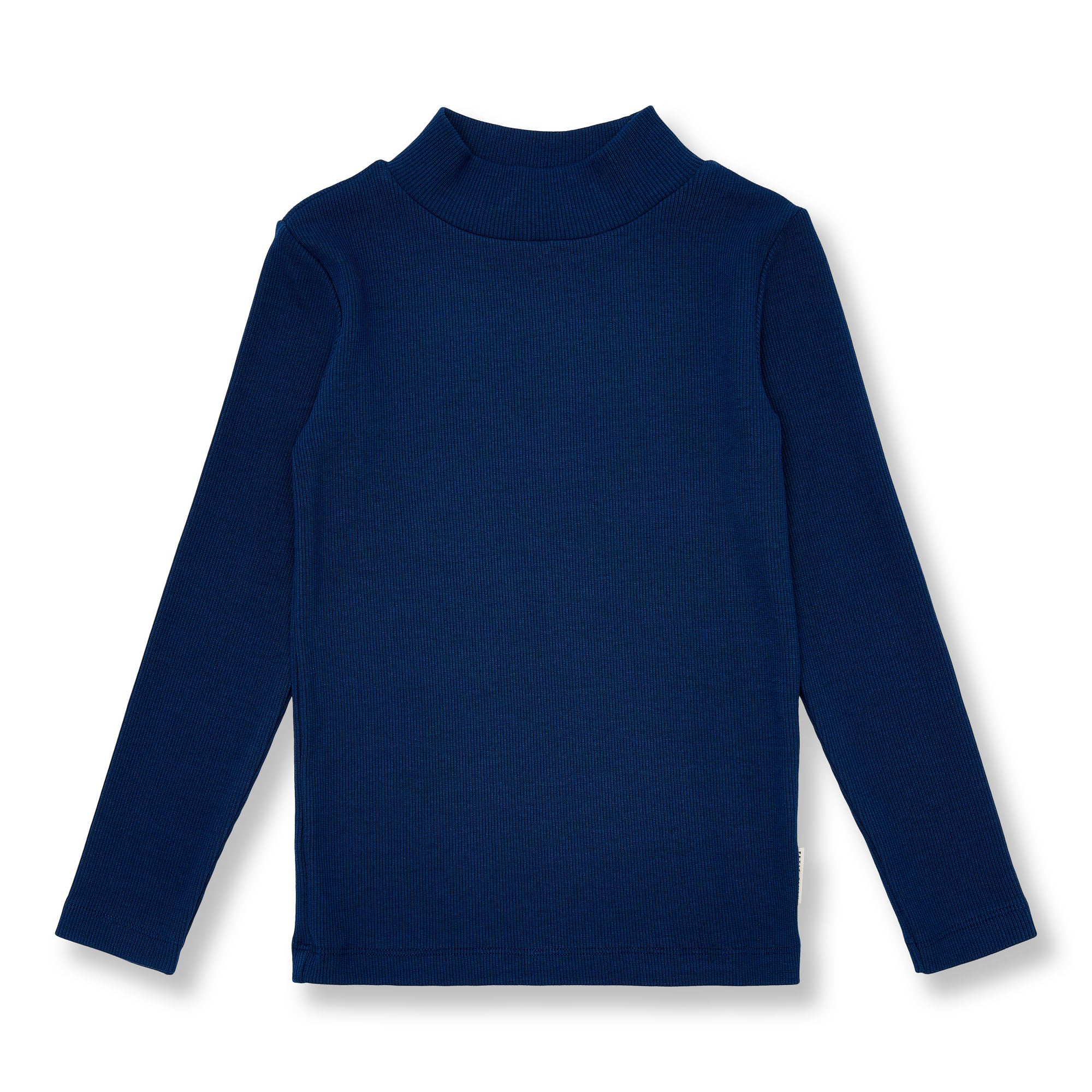 Petit Blush - rib turtle neck - dark blue