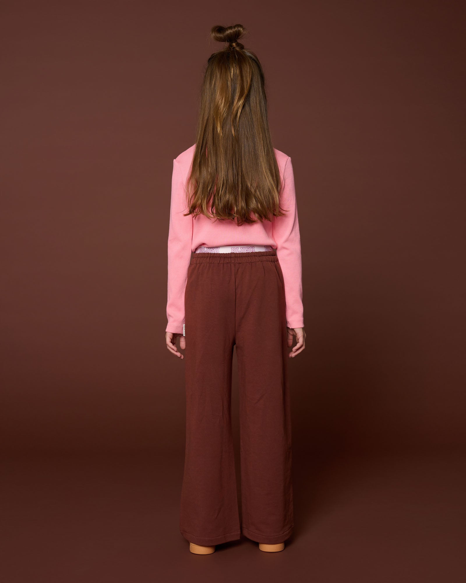 Petit Blush - rib turtle neck - rose