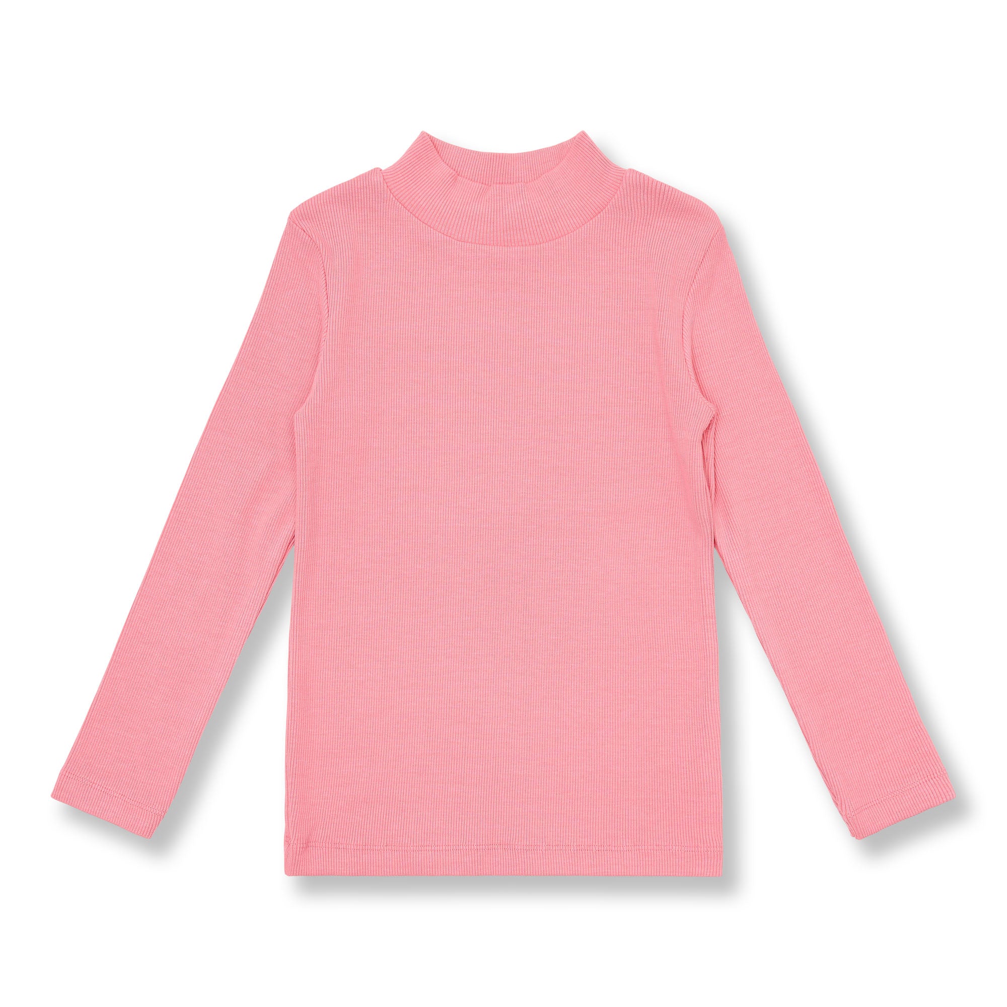 Petit Blush - rib turtle neck - rose