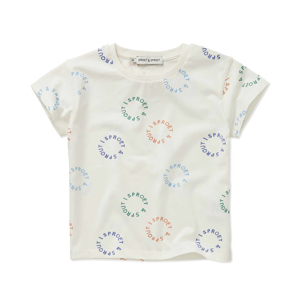 Sproet & Sprout - tshirt sproet print - off white