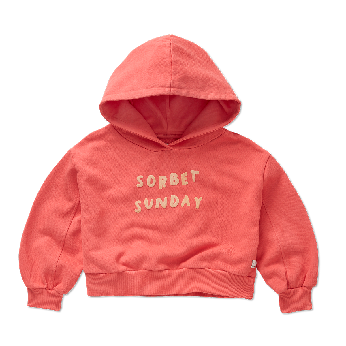 Sproet & Sprout - cropped hooded sweatshirt - rose petal