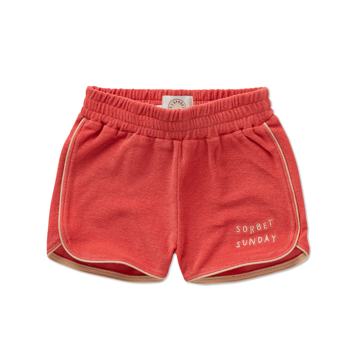 Sproet & Sprout - terry sport shorts - rose petal