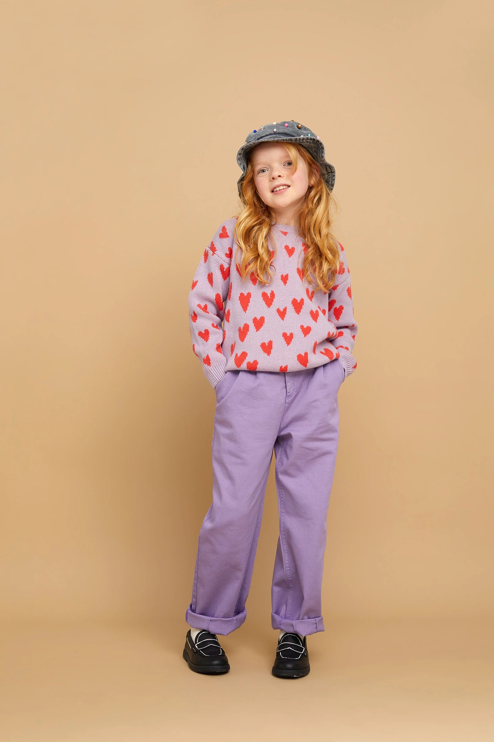Sproet & Sprout - denim chino - lavender