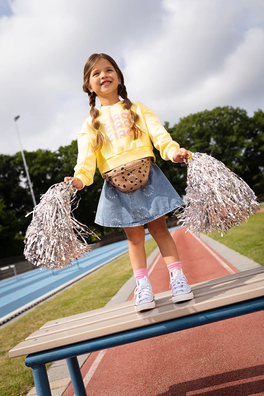 Sproet & Sprout - denim skirt - denim blue