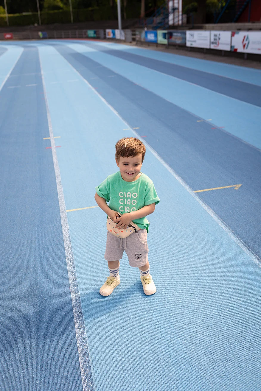 Sproet & Sprout - terry tshirt ciao - jade green