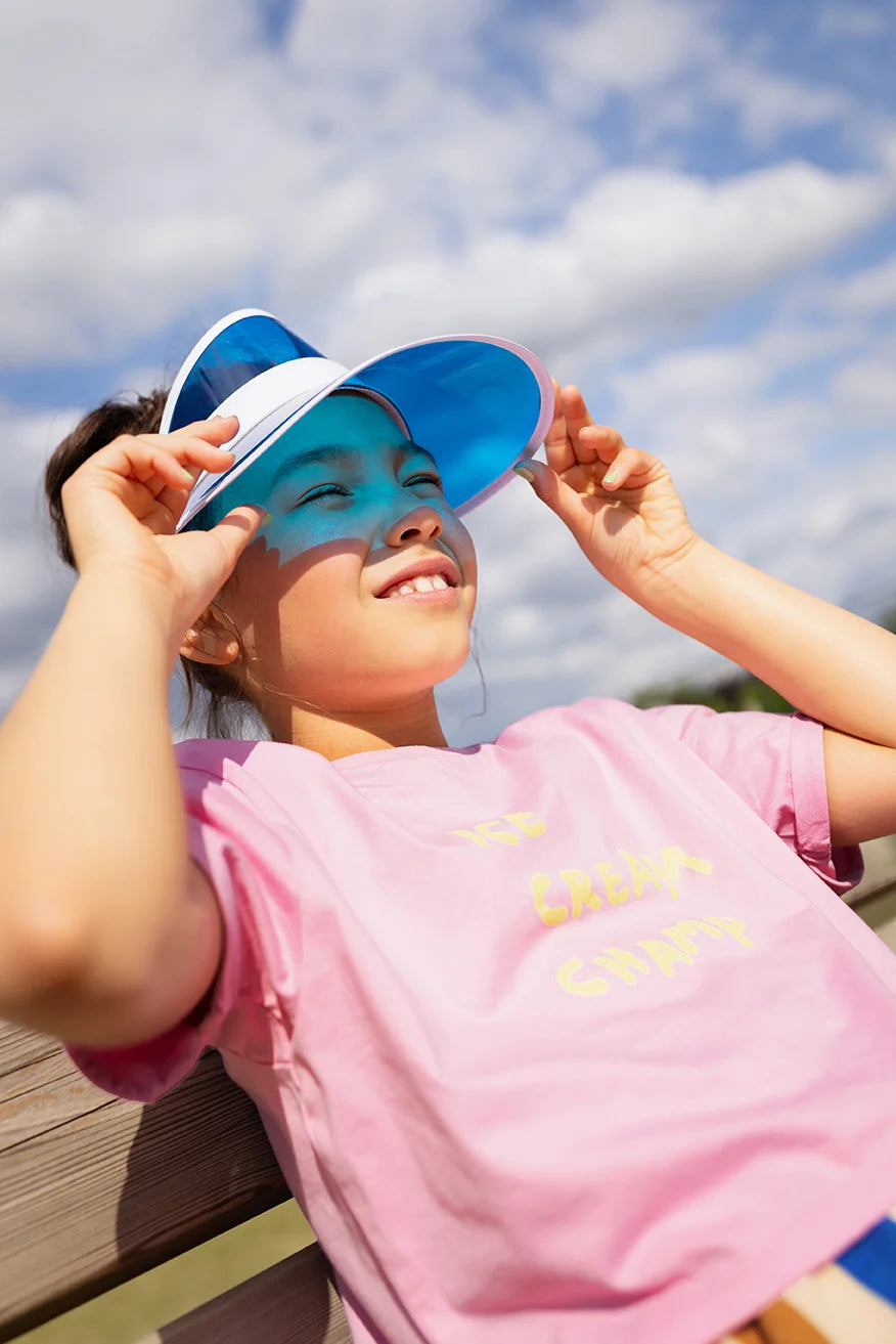 Sproet & Sprout - boxy tshirt ice cream - podium pink
