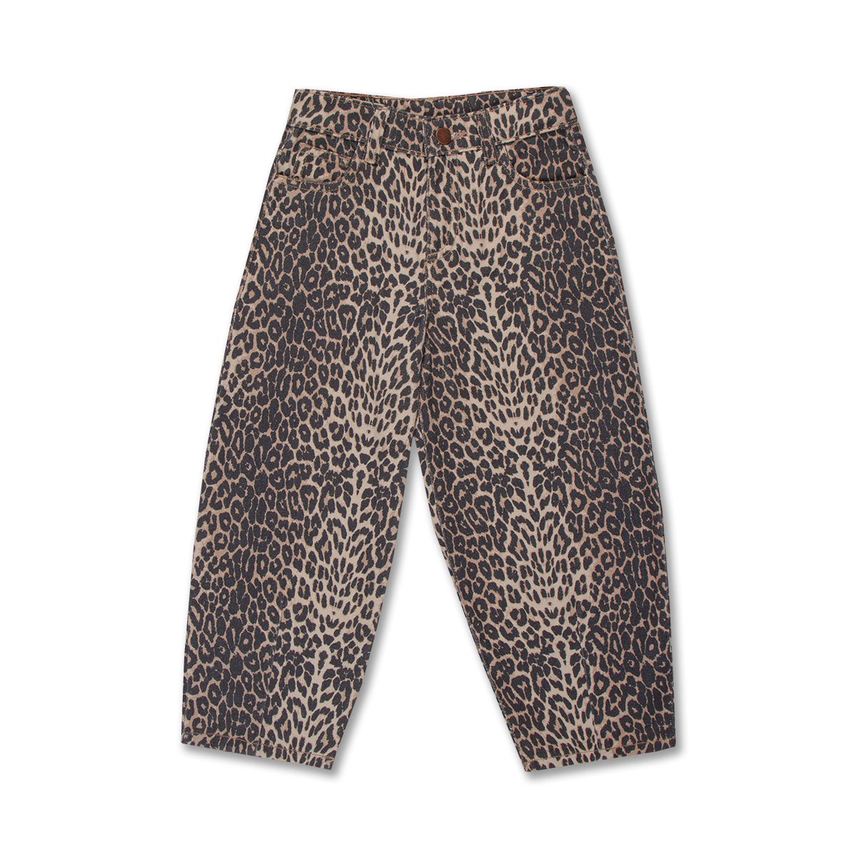 Petit Blush - balloon fit jeans  - leopard