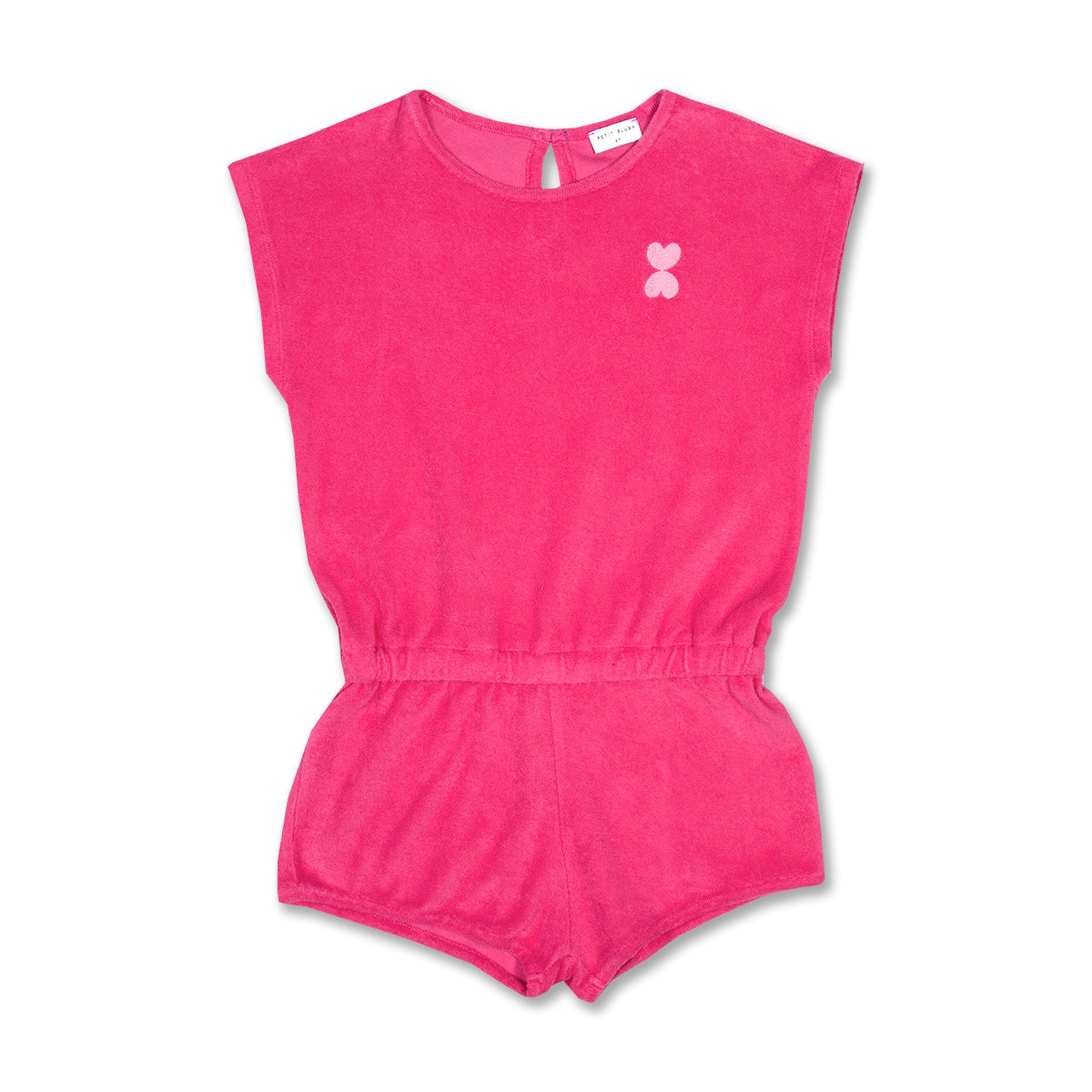 Petit Blush - towel jumpsuit - party punch