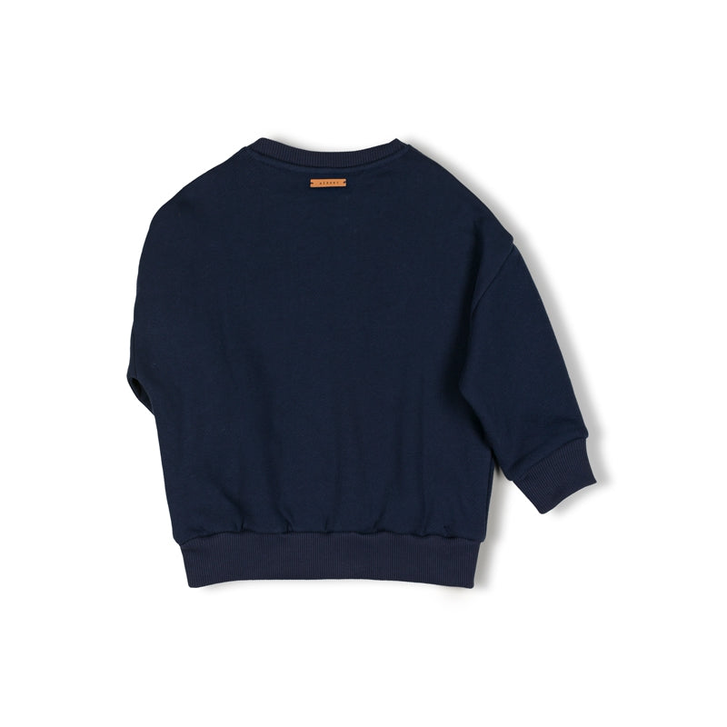 Nixnut - ol sweater - navy
