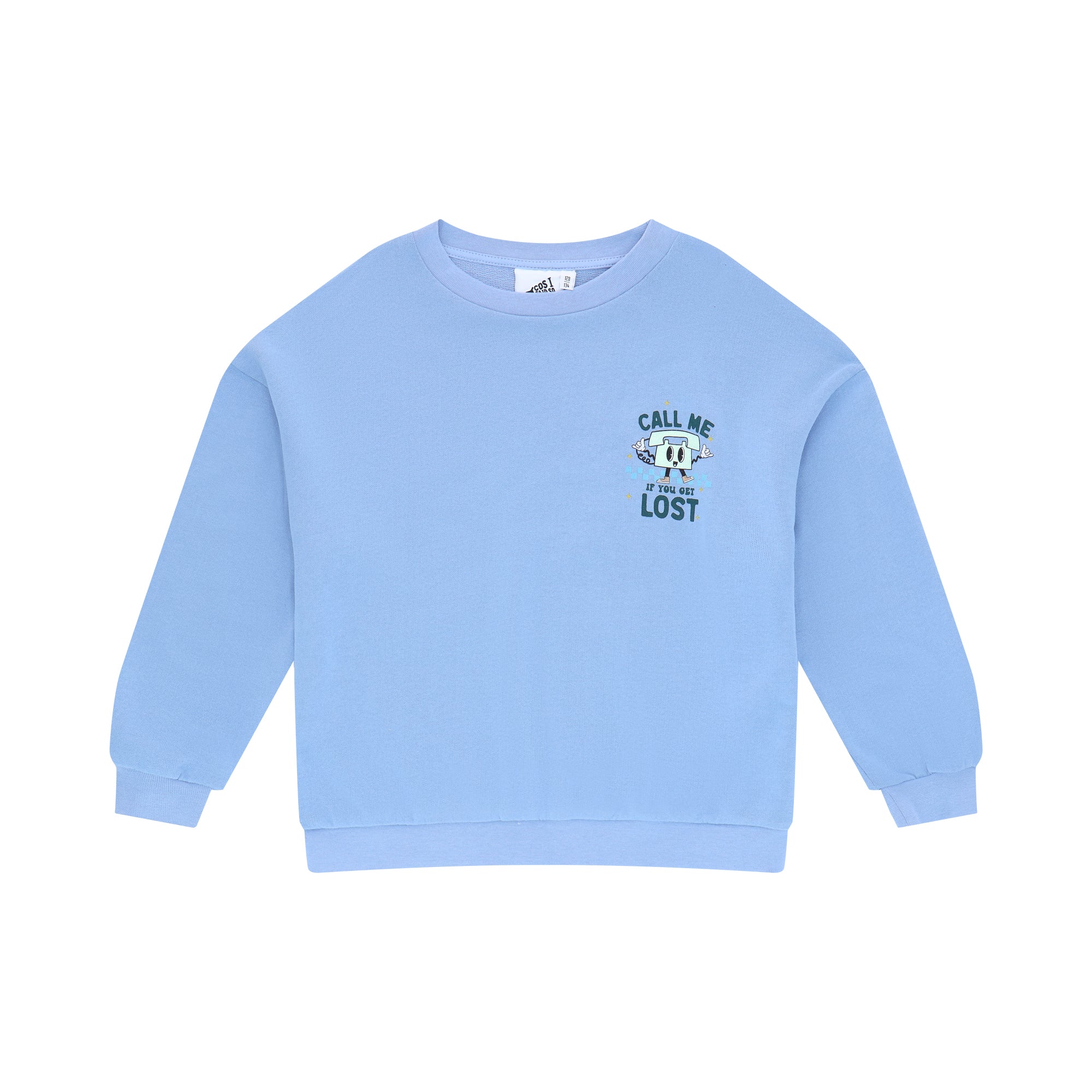 Cos I Said So - sweater - brunnera blue