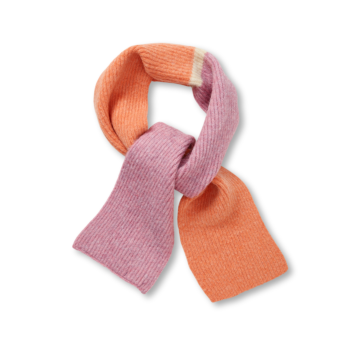 Sproet & Sprout - scarf colourblock - purple pink