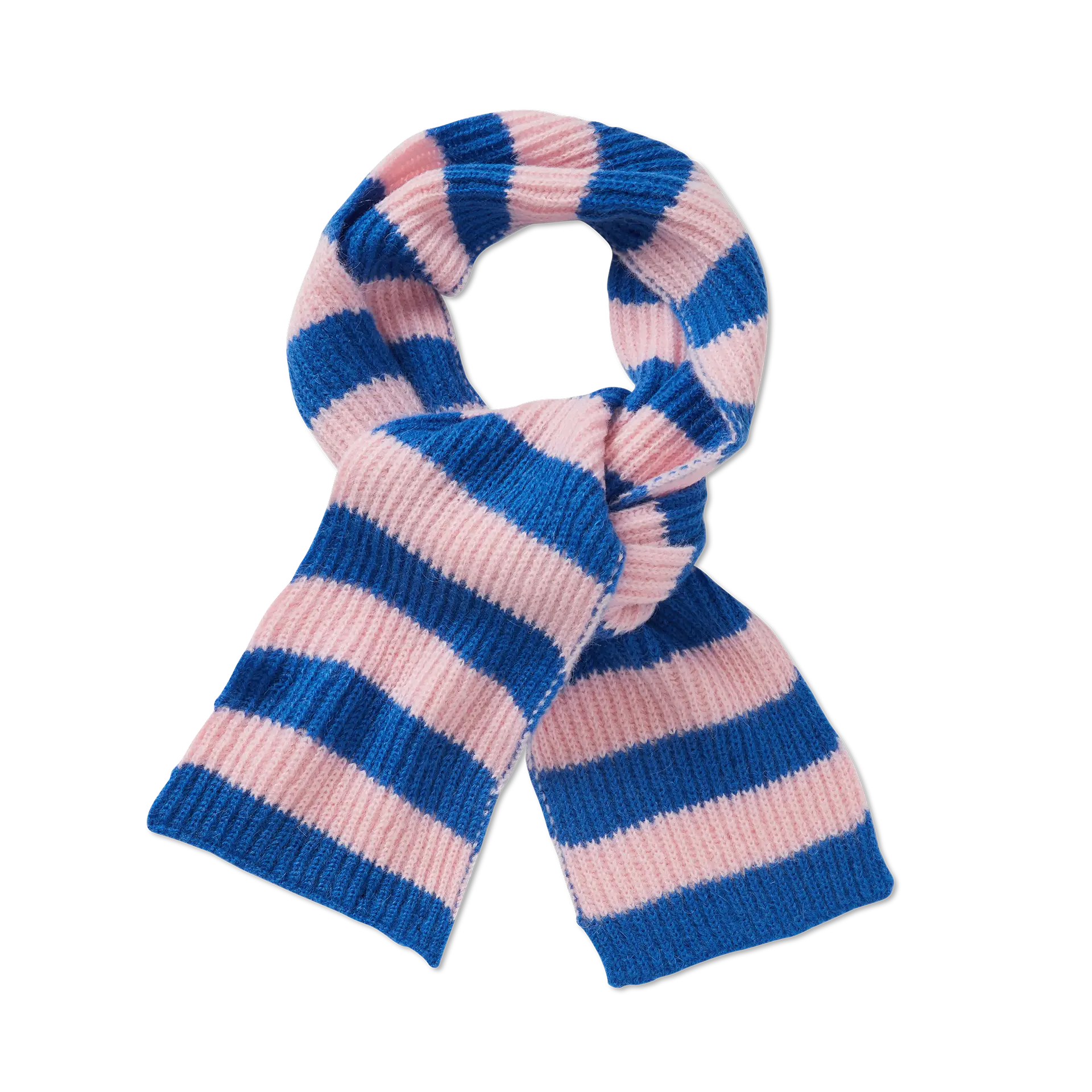 Sproet & Sprout - scarf stripe - blueprint