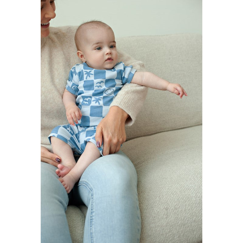 Feetje - summer pyjama - chase check