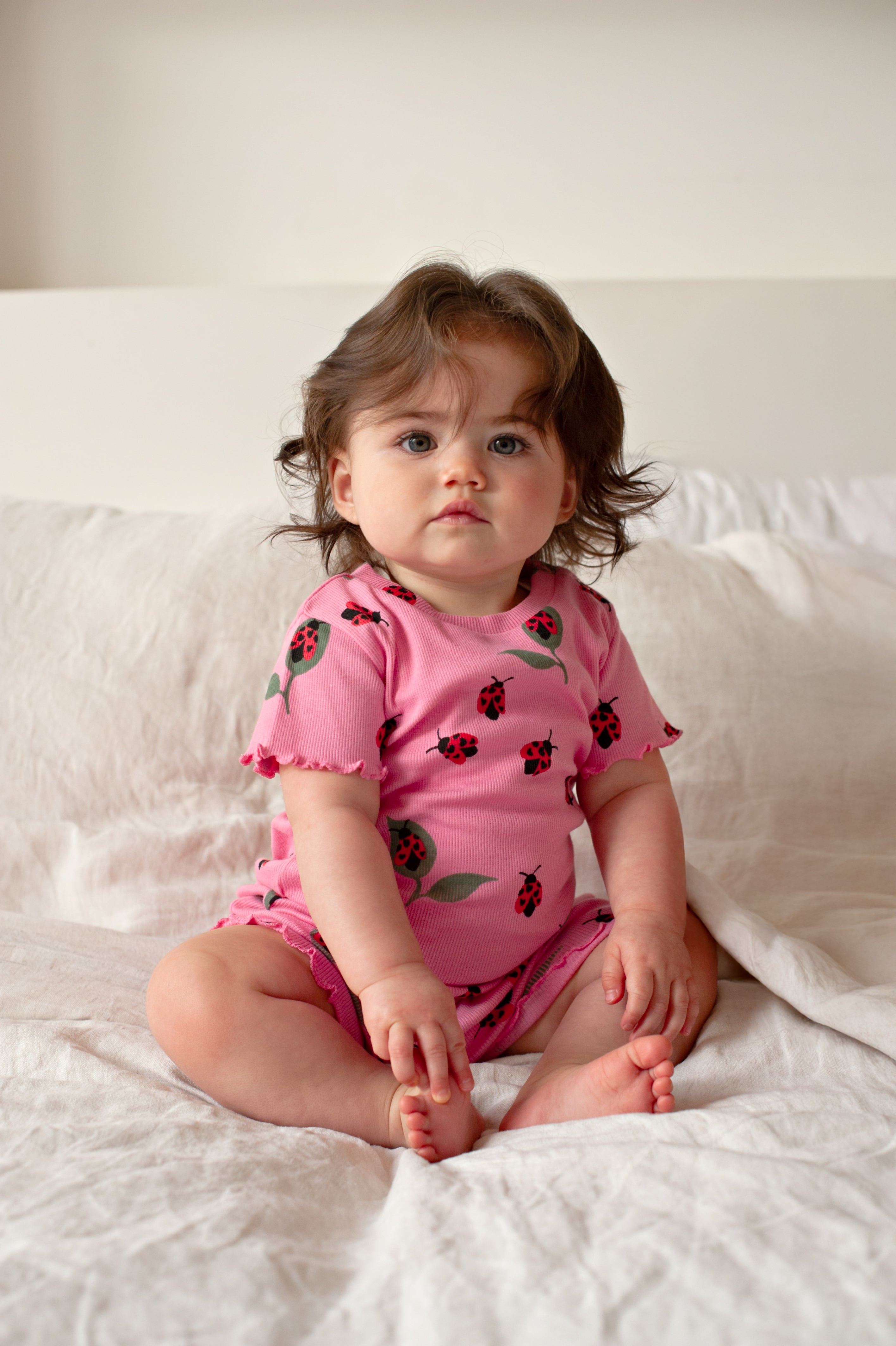Feetje - summer pyjama - lily ladybug