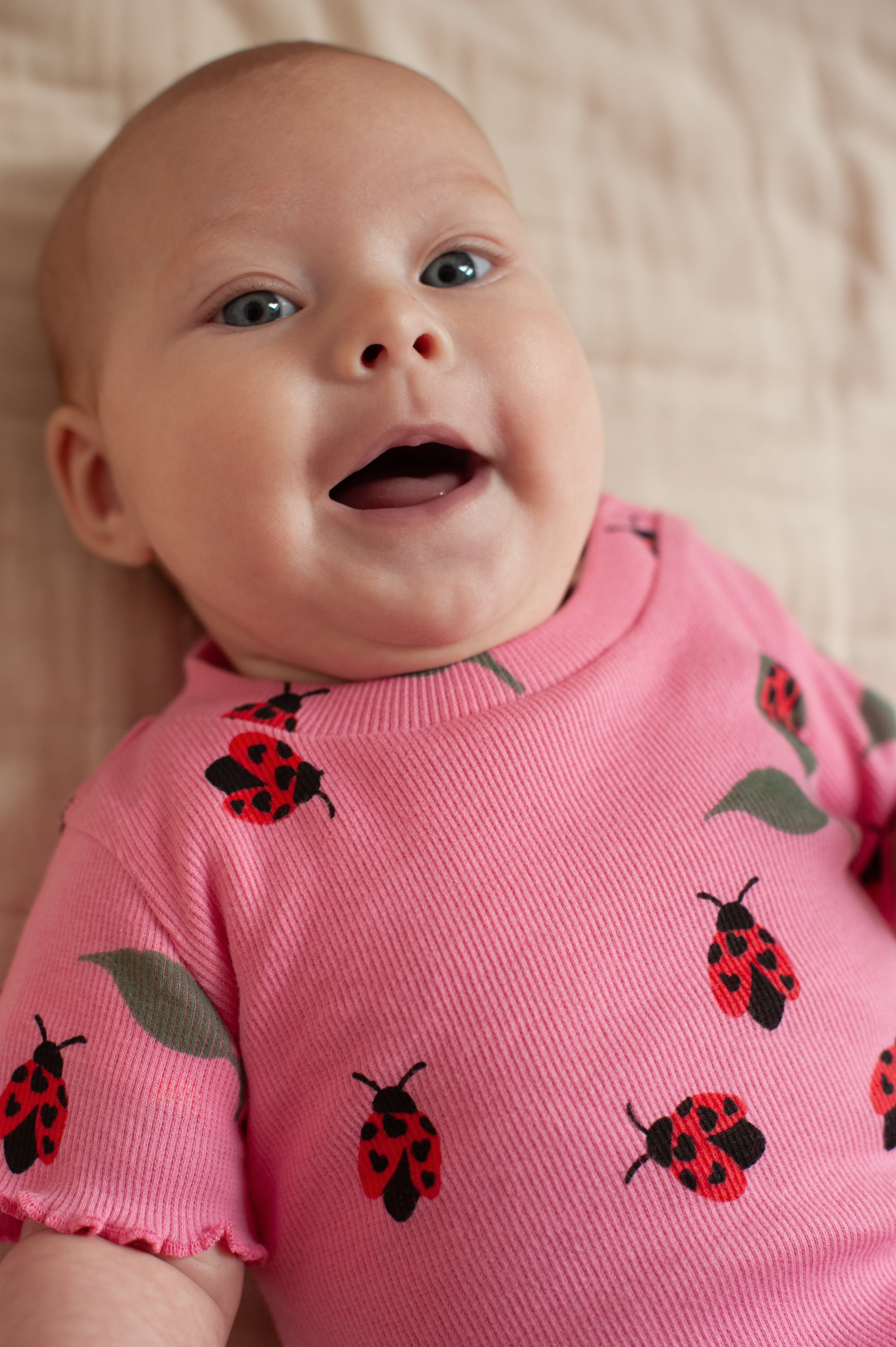Feetje - summer pyjama - lily ladybug