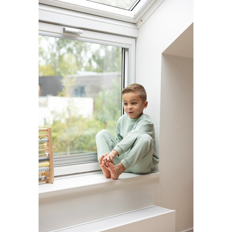 Feetje - pyjama - groen melange