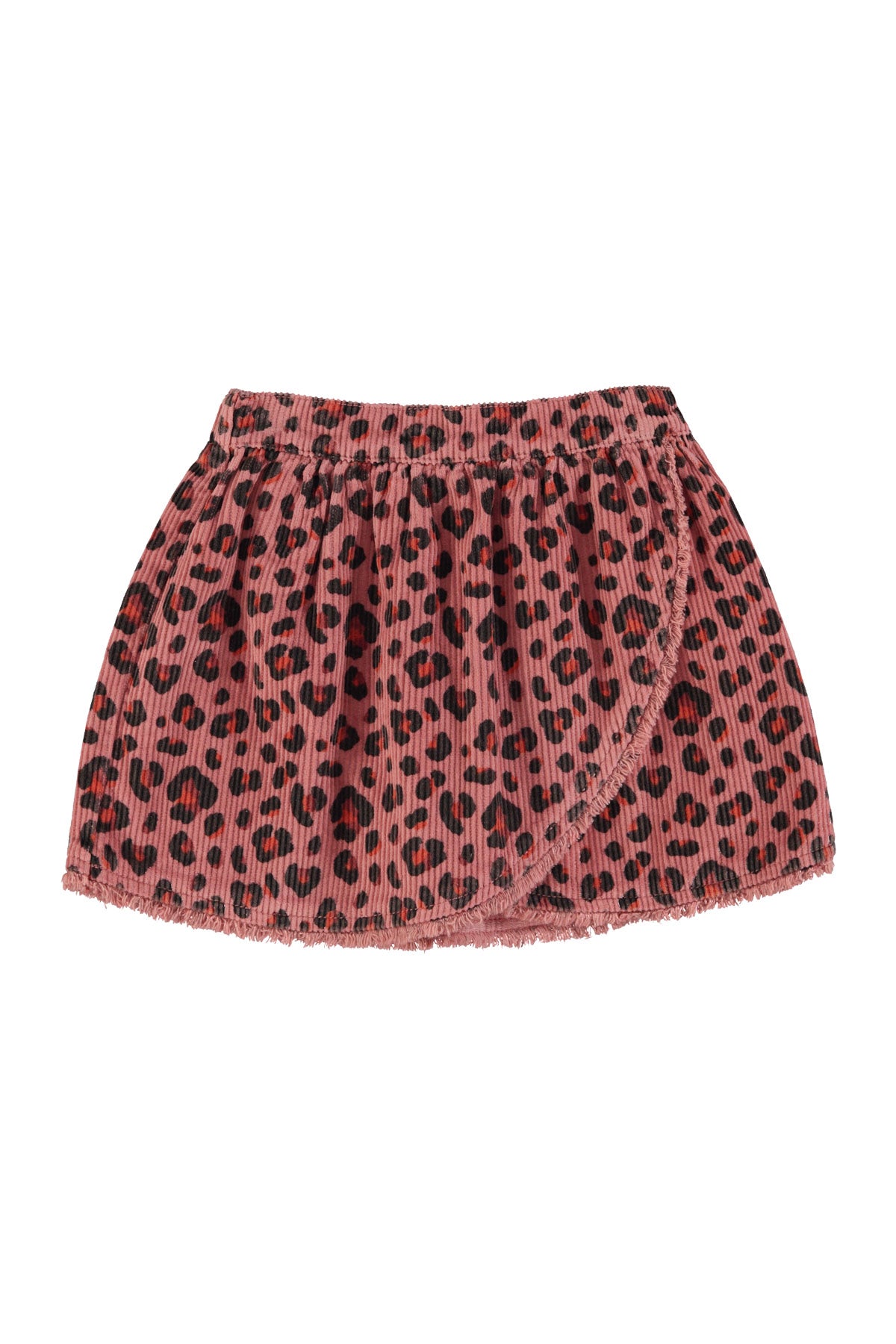 Piupiuchick - short skirt - pink with animal print