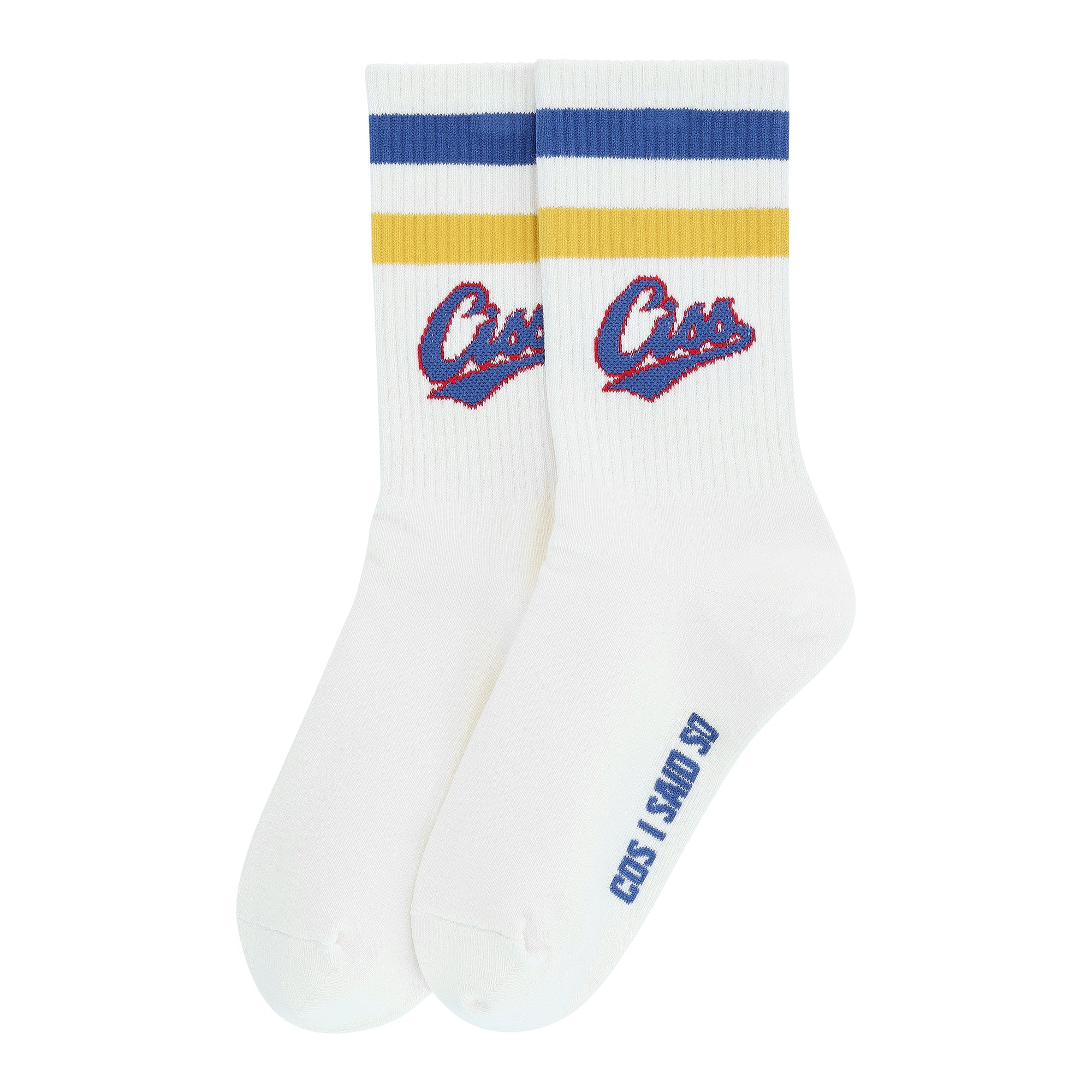 Cos I Said So - socks - varsity