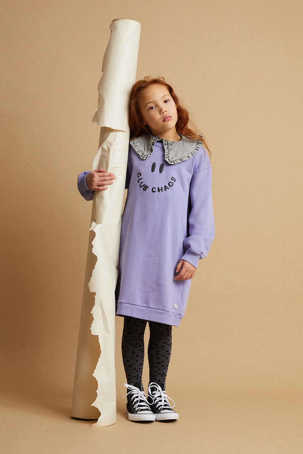 Sproet & Sprout - sweat dress club chaos - crayon cloud